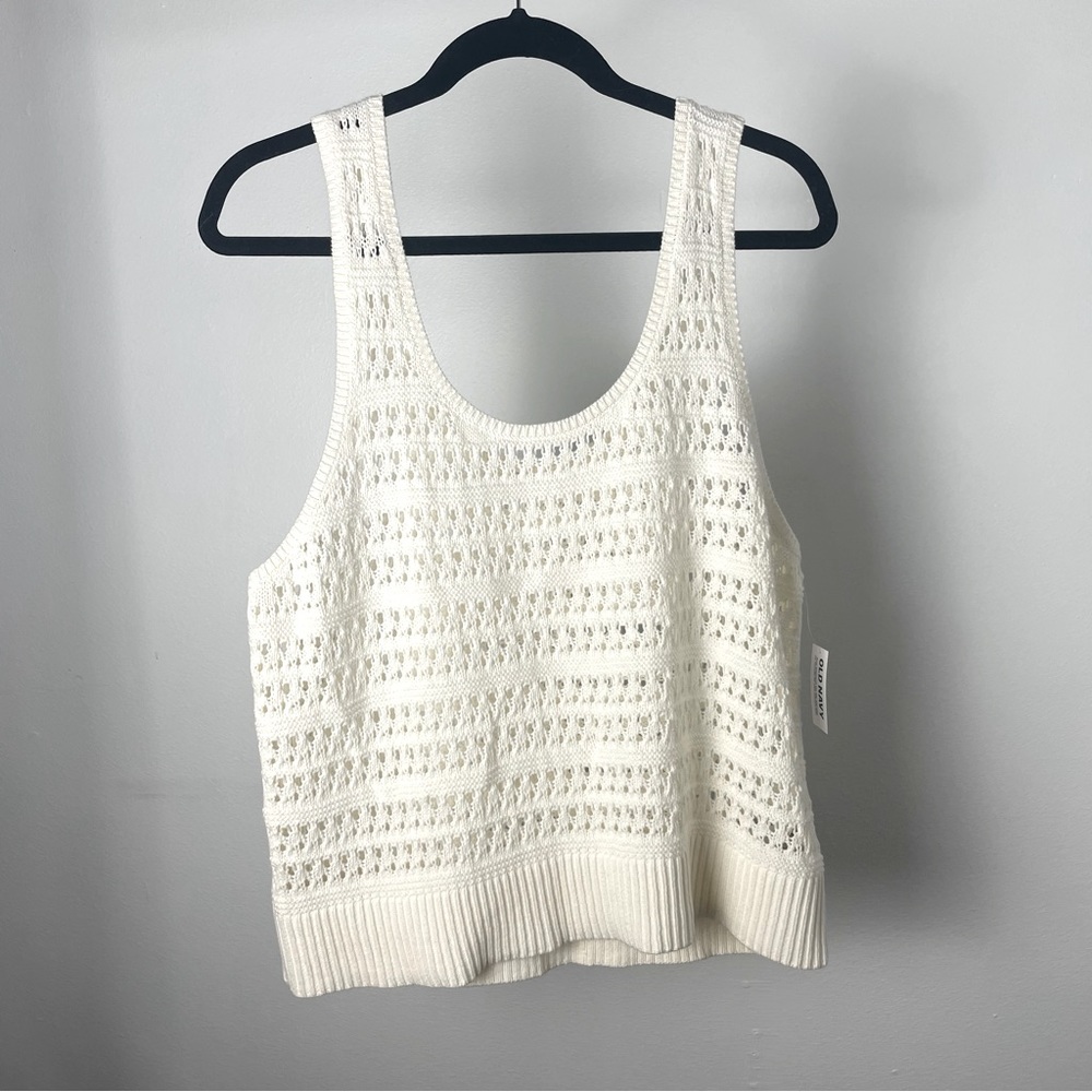 Old Navy Women's Cream Vest, NWT